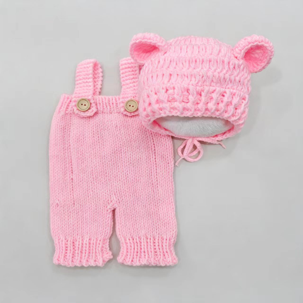 Newborn Baby Studio Photography One-month-old Outfit Set photo 7