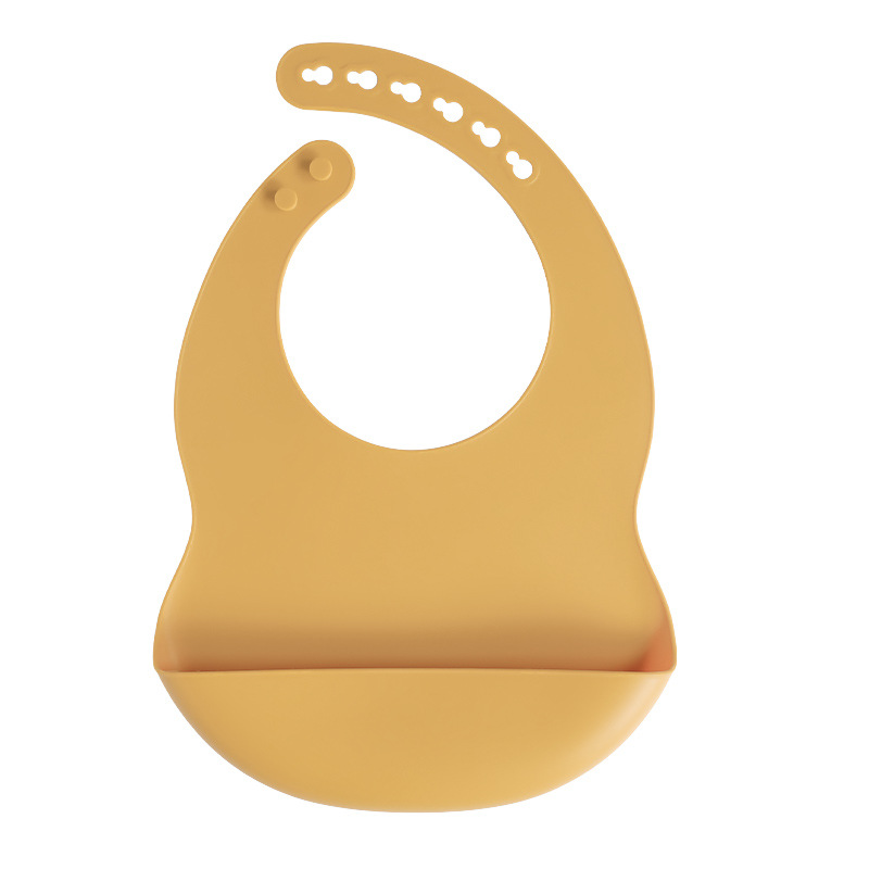 Silicone Bib Baby Feeding Bib Waterproof Food-grade photo 5