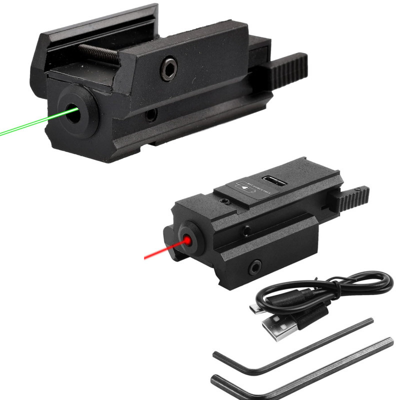 Rechargeable Low-base Rail Laser Sight With A Type-C Port photo 2