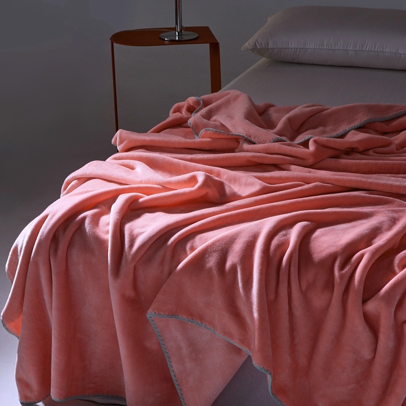 Light Luxury Solid Color Casual Blanket Rug photo 4