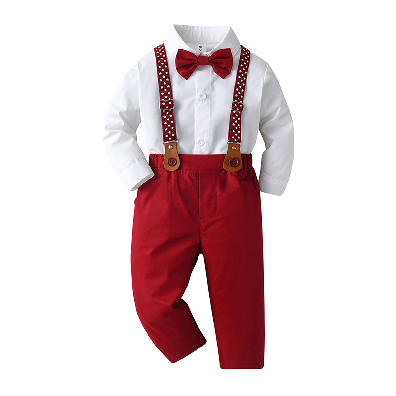 SpringAutumn Long-sleeve Boys' Outfit photo 3
