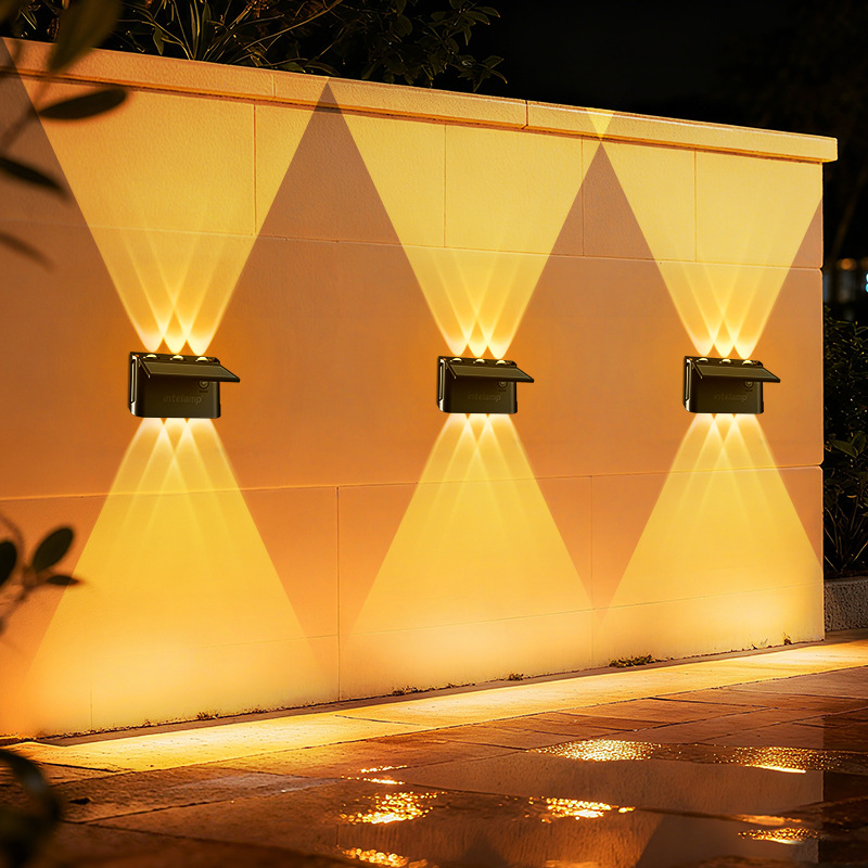 Outdoor Courtyard Solar Wall Washer Light photo 2