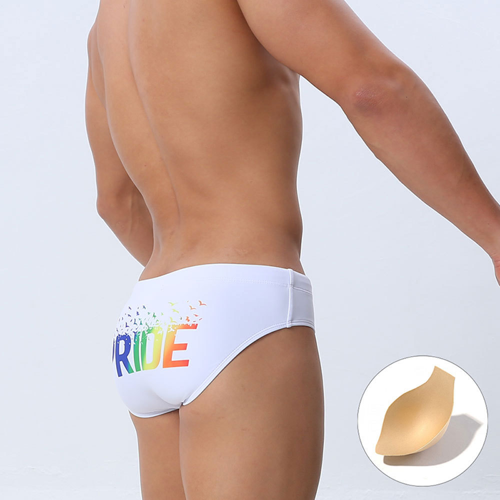 Mens New Printed Briefs Multicolor Print photo 2