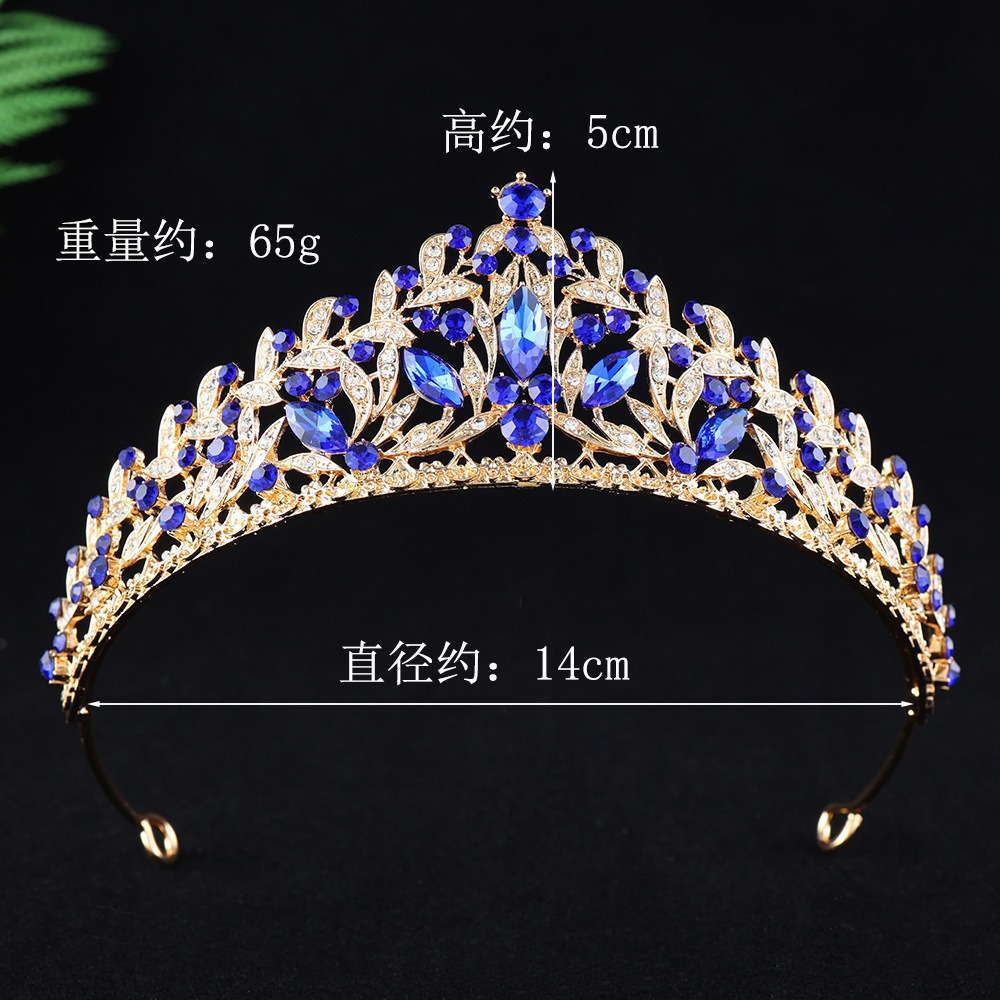 Alloy Rhinestone Princess Birthday Crown Photo Studio Hair Accessory photo 5