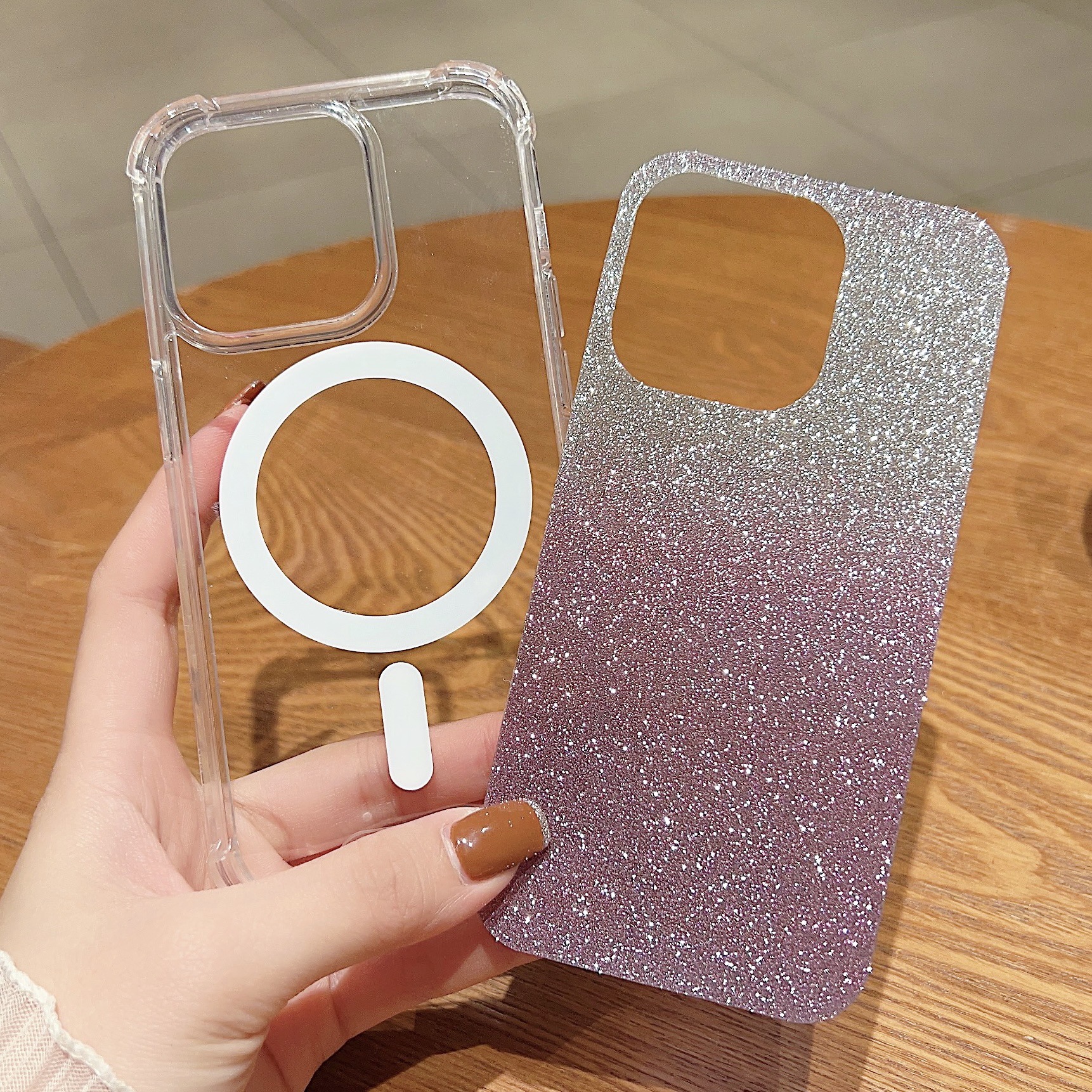Personalized Gradient Magnetic Phone Case photo 4