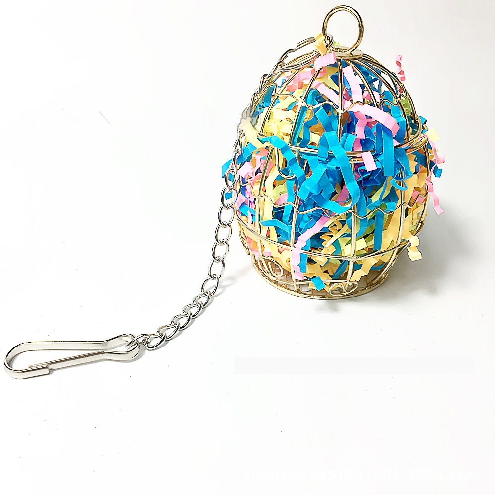 Parrot Toy Bird Bite Rabbit Feeding Water Foraging Brushed Toy photo 3