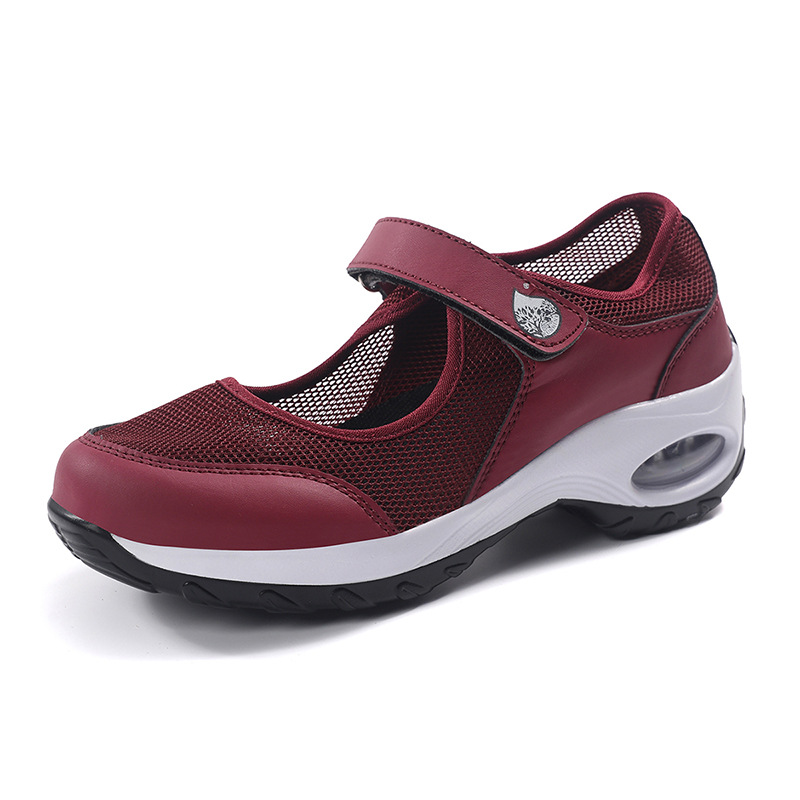 Women's Air-cushioned Mesh Sneakers, Slip-on Style photo 3