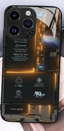 Circuit Board Phone Case Funny Creative Cool Glass Shell photo 5