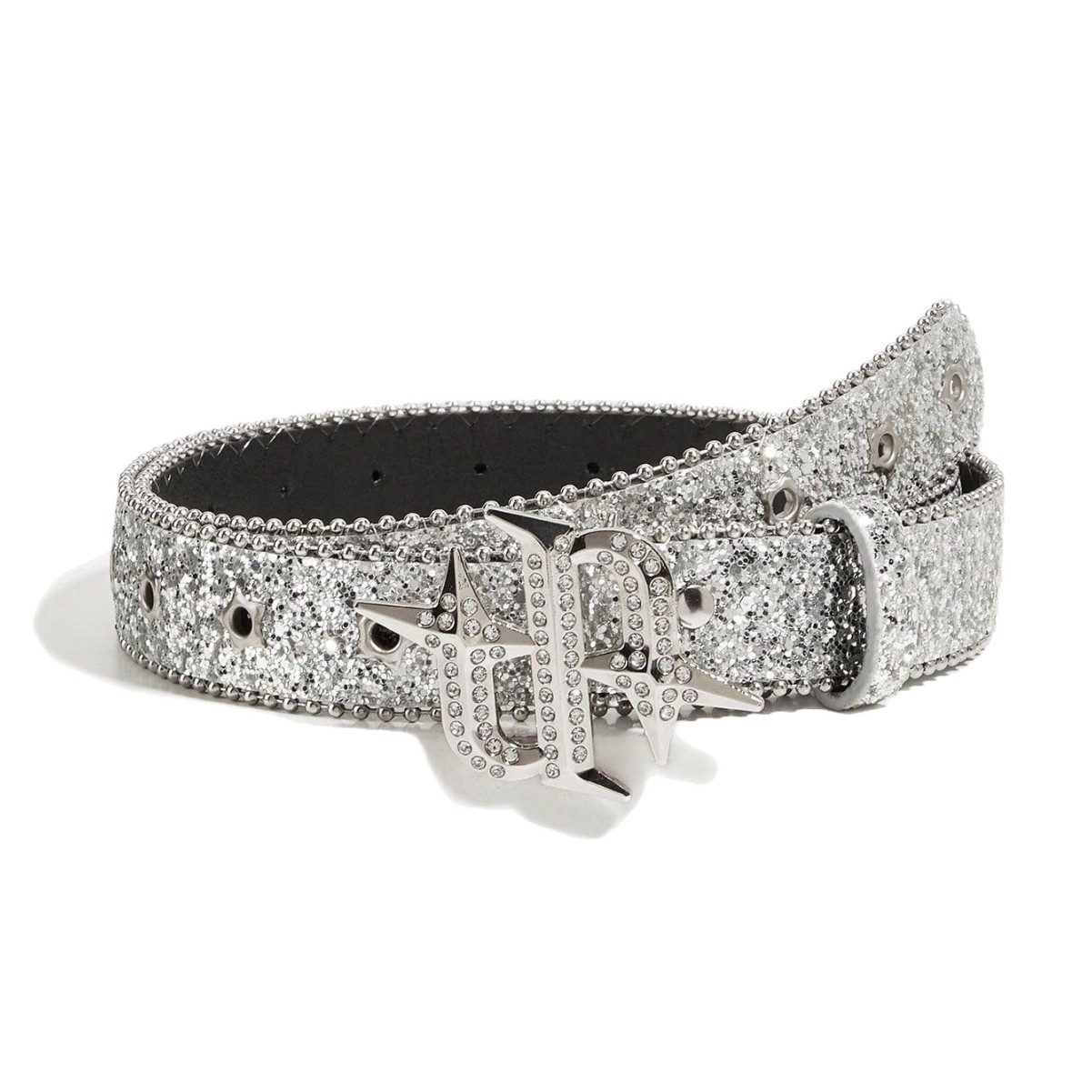 Wide Belt, European And American Fashion Personalized Sequin-decorated Jeans Belt photo 4