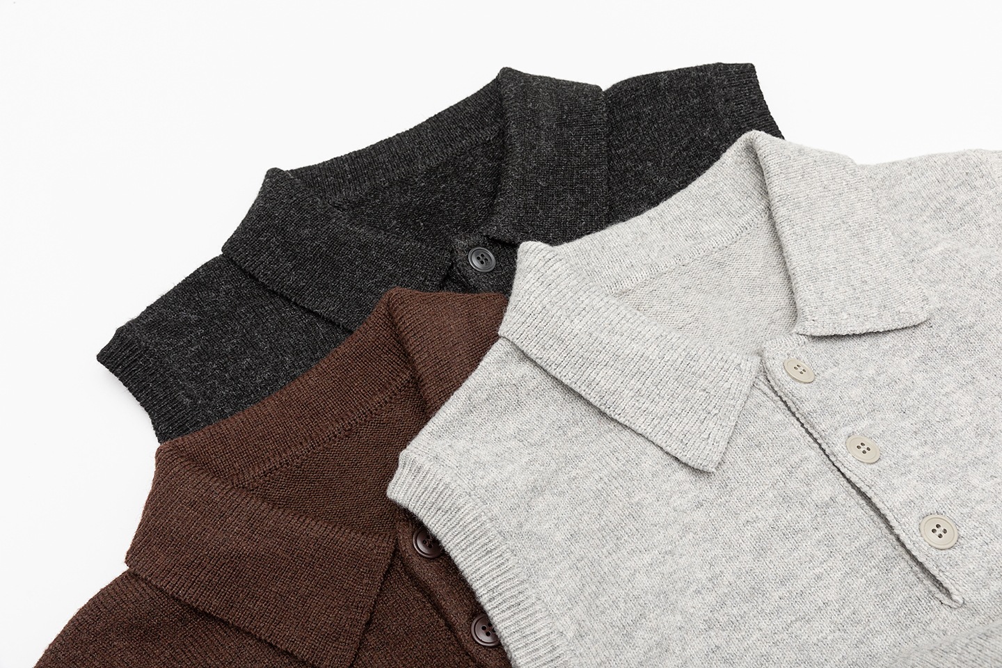 Mens Lapel-Neck Sleeveless Knitted Sweater Vest Top photo 3