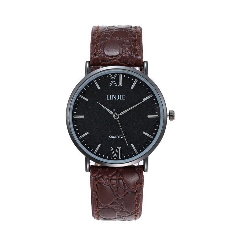 Fashion Men's Watch Casual Leather Belt photo 2