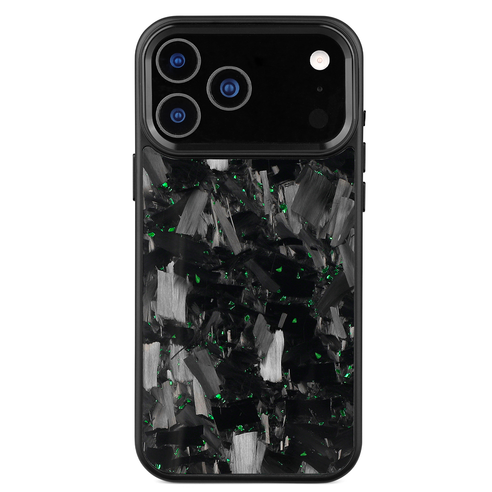 Metal-frame Forged-pattern Phone Case photo 3