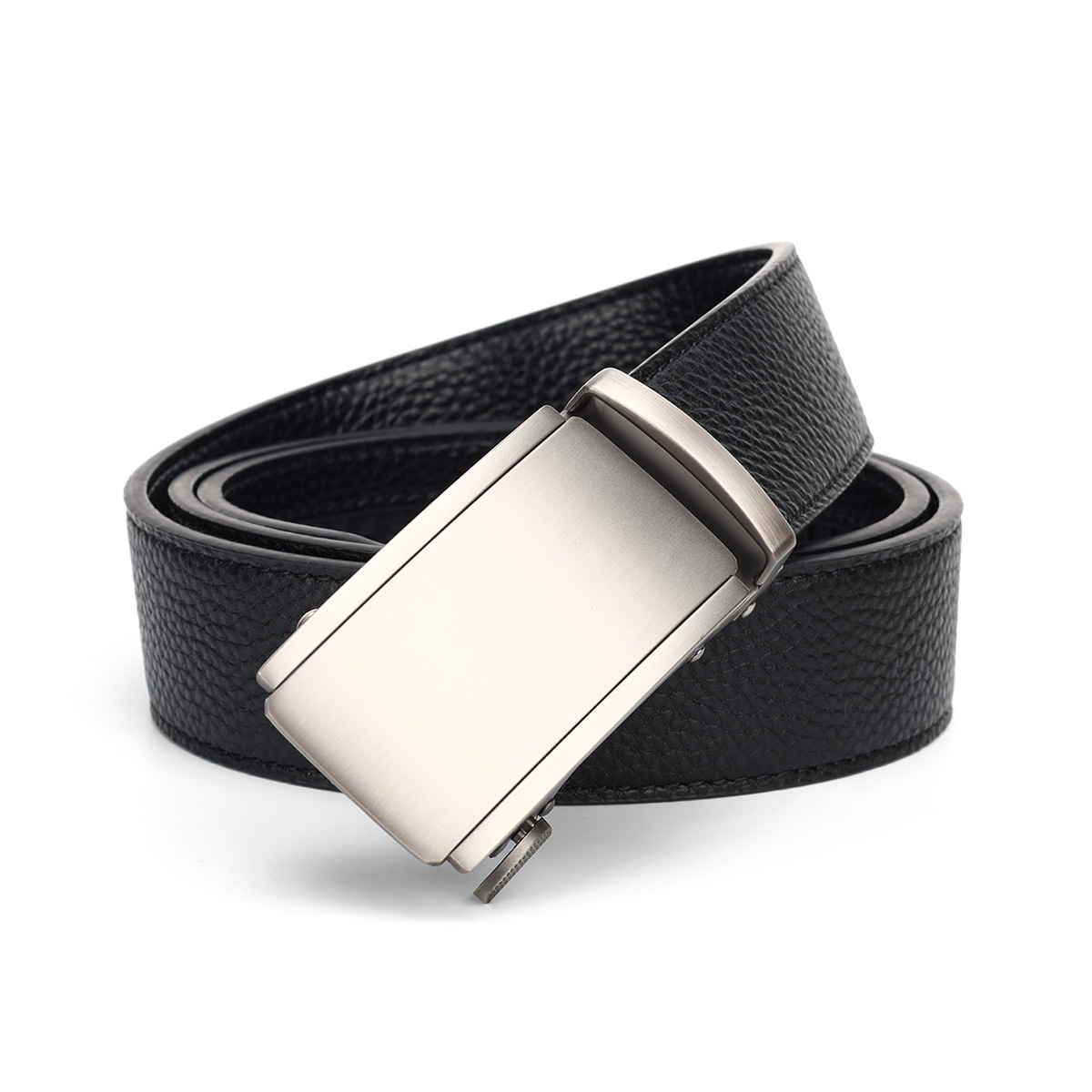 Mens High-end Automatic-buckle Leather Belt photo 4