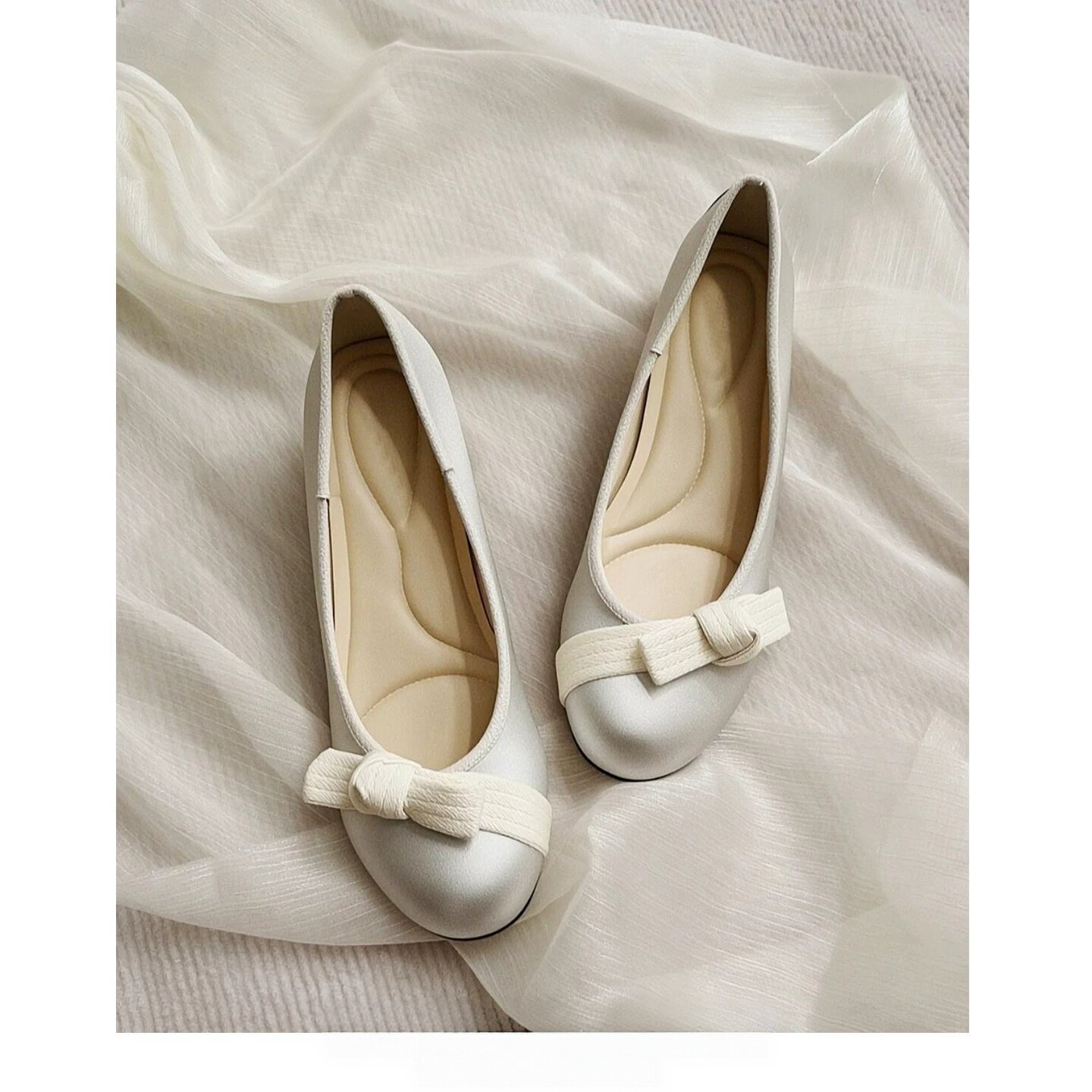Round-toe Flats Women's Low-cut Ballet Shoes photo 5