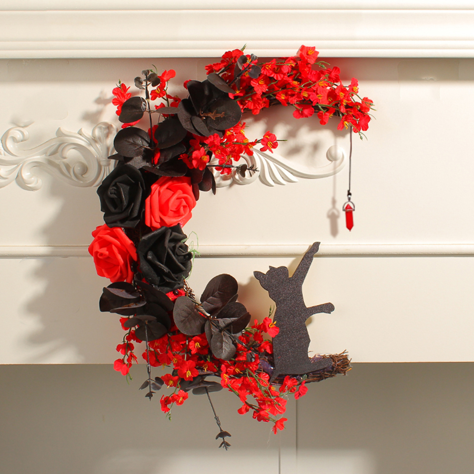 Creative Moon Cat Garland Door Pendant photo 3