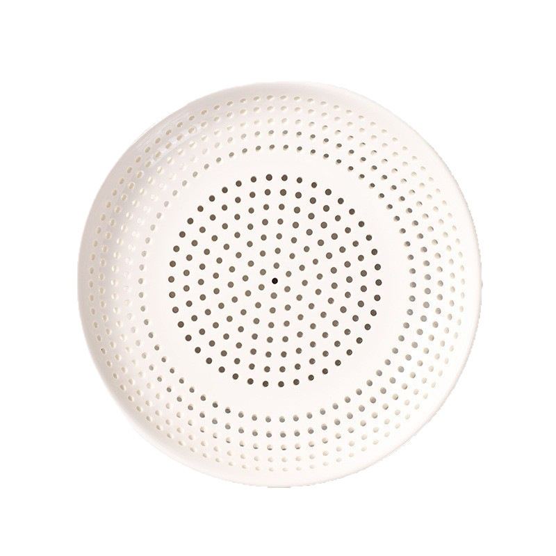 Round Perforated Steaming Tray Draining Tray Steamer Rack Fruit Plate photo 2