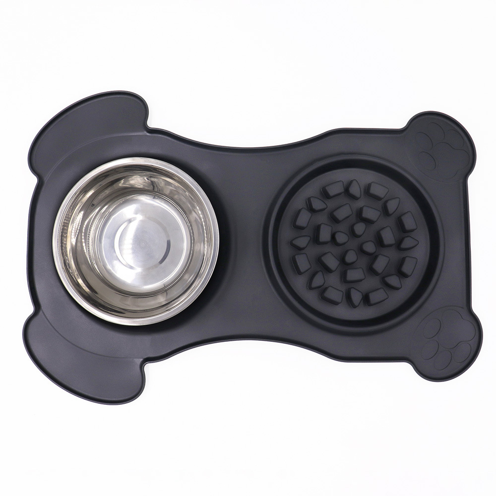 All-in-one Stainless Steel Pet Bowl And Mat photo 6