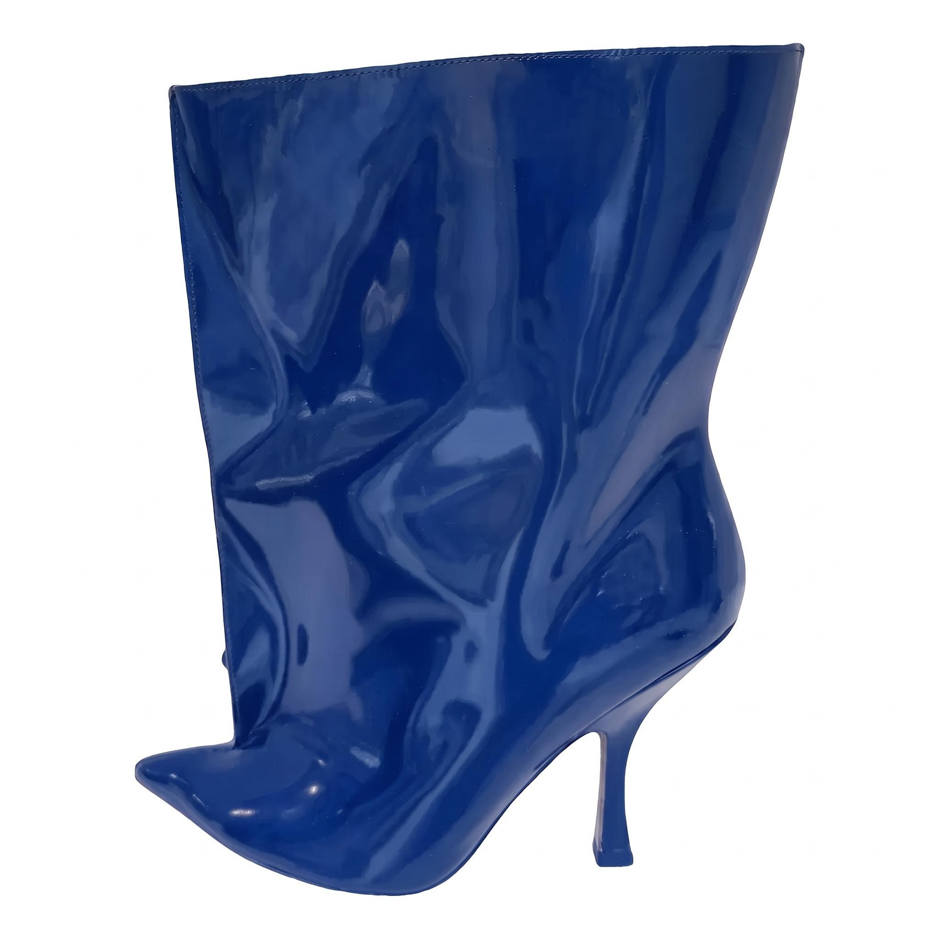 Pointed-toe High-heeled Sexy Flared Ankle Boots For Women photo 3