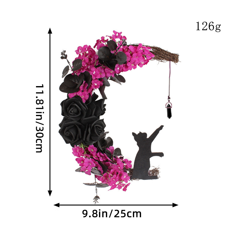 Creative Moon Cat Garland Door Pendant photo 8
