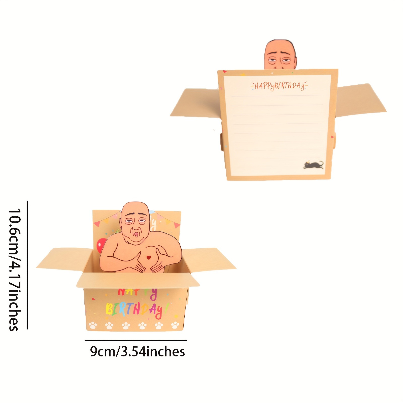 3D Pop-Up Creative Birthday Greeting Card photo 2