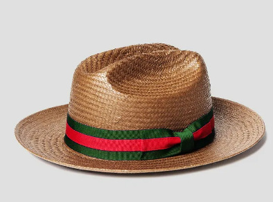 Solid-color Denim-style Straw Hat With Embellishments photo 5