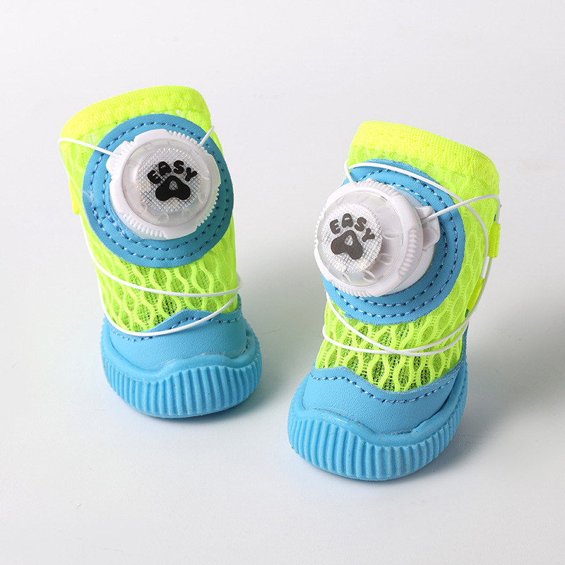 Mesh Non-slip Swivel-clip Soft-soled Breathable Shoes For Small Pets photo 5