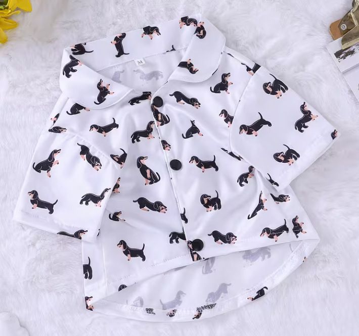 Pet Cat And Dog Universal Printed Shirt Big And Small Dogs photo 8