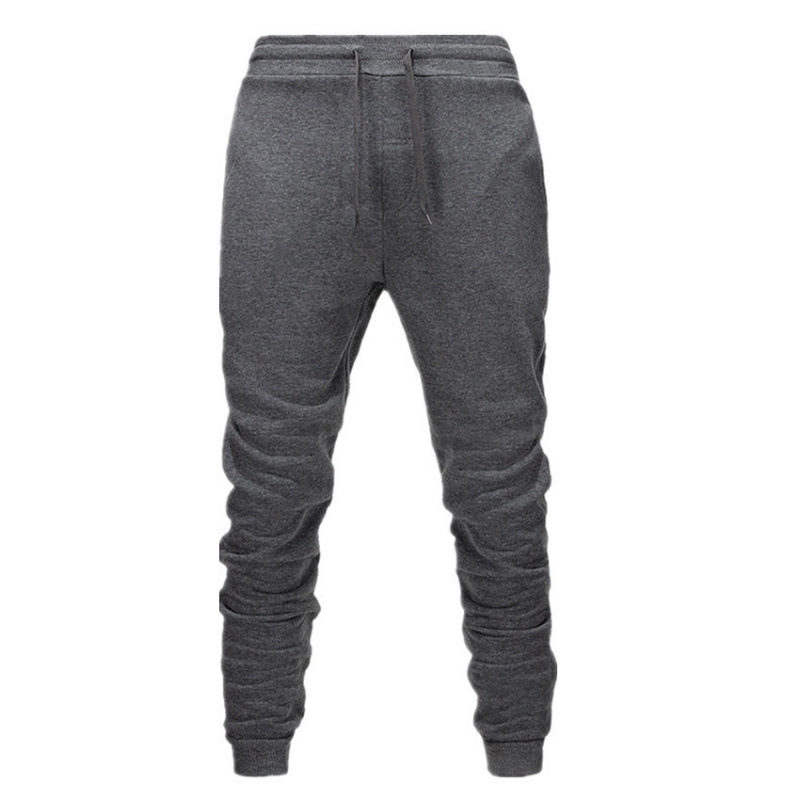 Men's Casual Sports Solid Color Trousers photo 7
