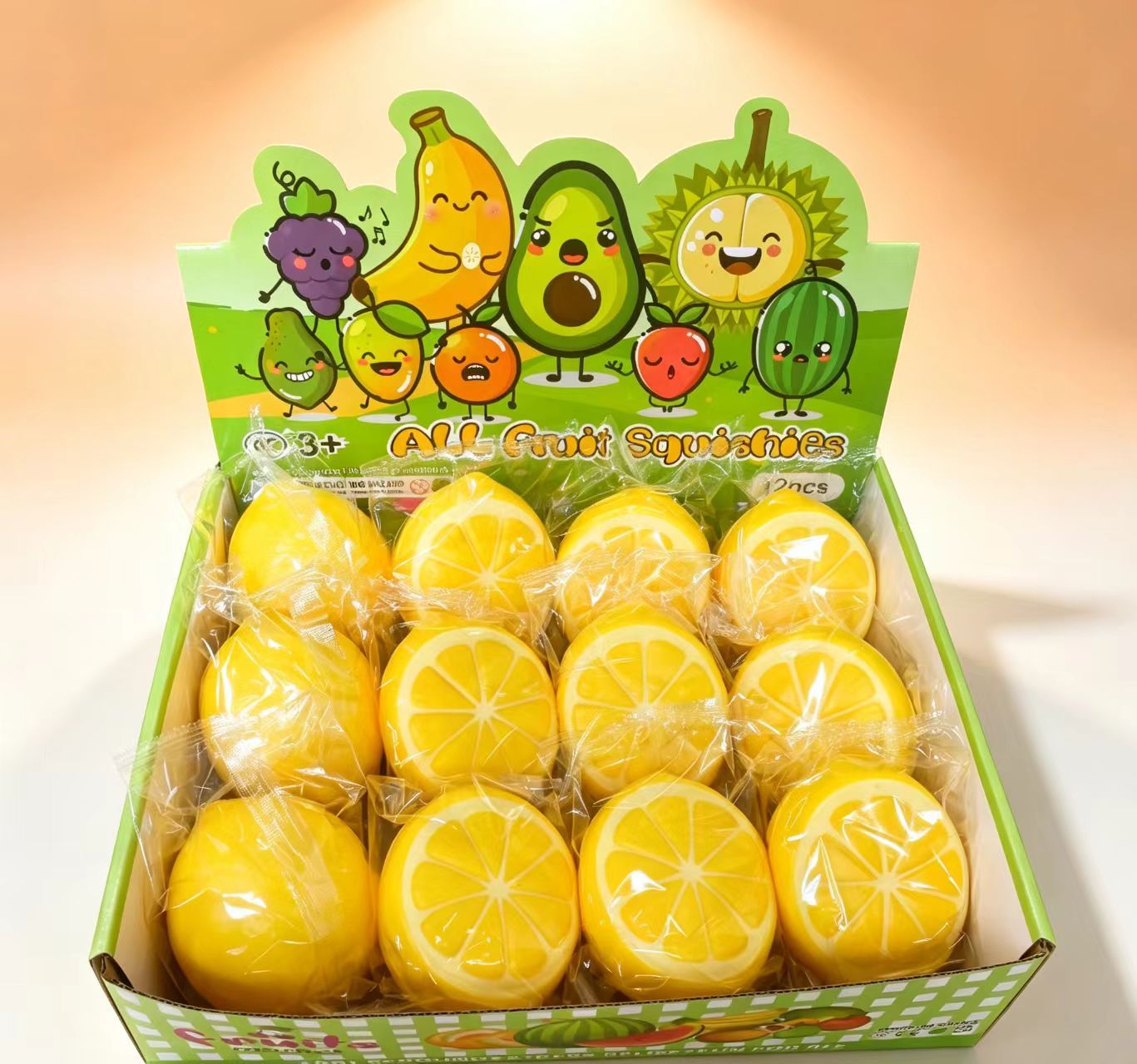 PU Lemon Avocado Stress-relief, Venting, Slow-rebound Toy photo 4