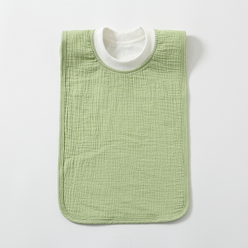 Large Childrens Washcloth Bib That Resists Stains photo 5