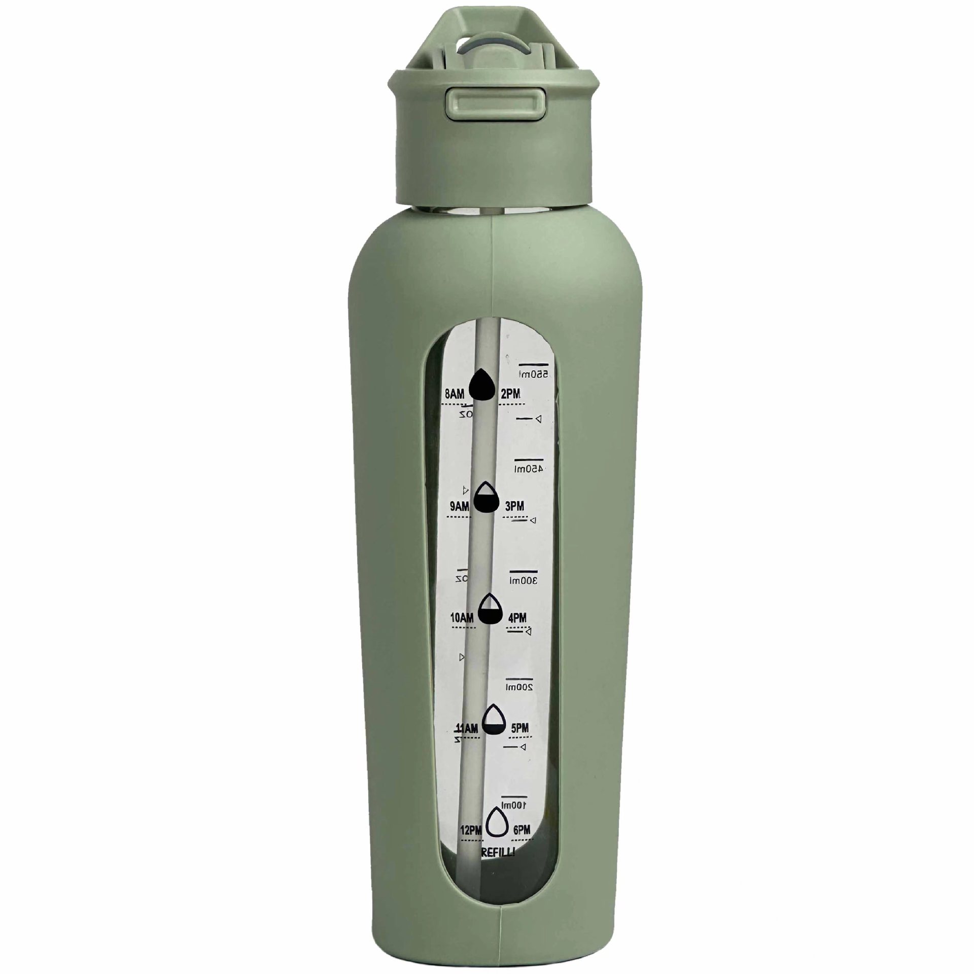 Large-capacity Portable Sports Water Bottle With Lid photo 5