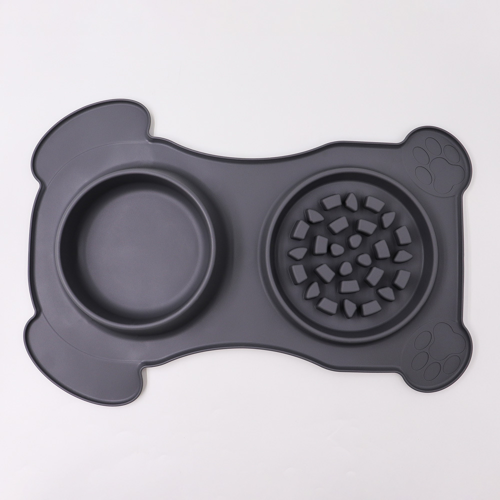 All-in-one Stainless Steel Pet Bowl And Mat photo 2