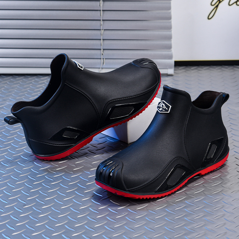 Waterproof Non-slip Thick-soled Rain Boots For Kitchen Work photo 7