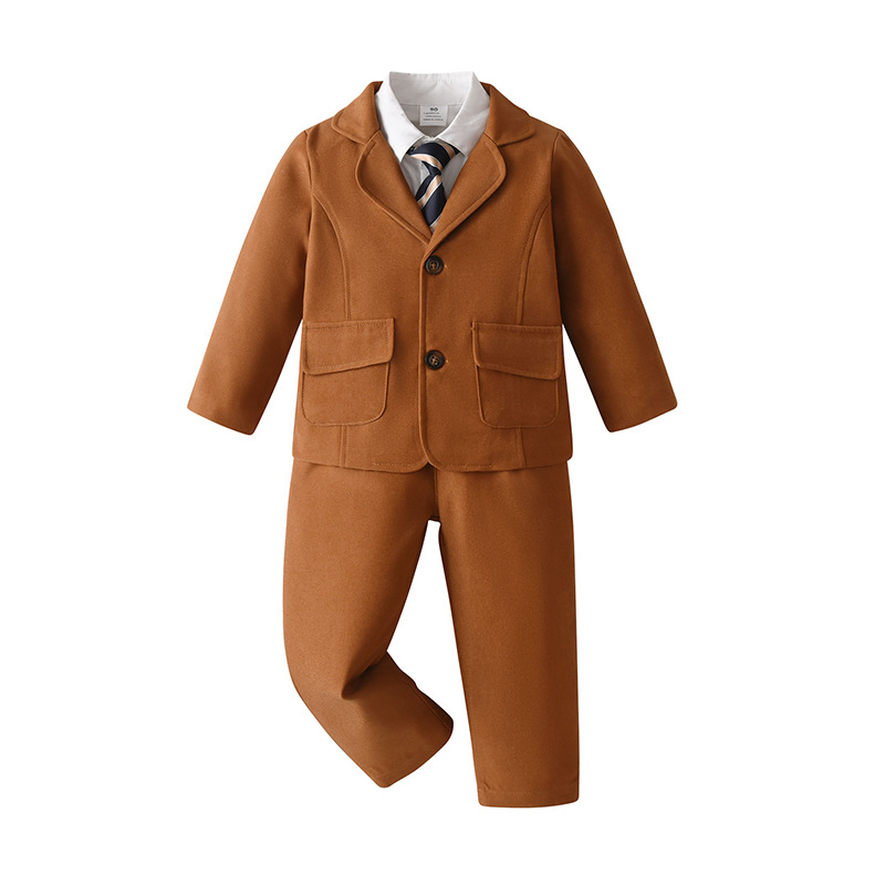 Children's Formal Suit Jacket And Pants Set photo 2