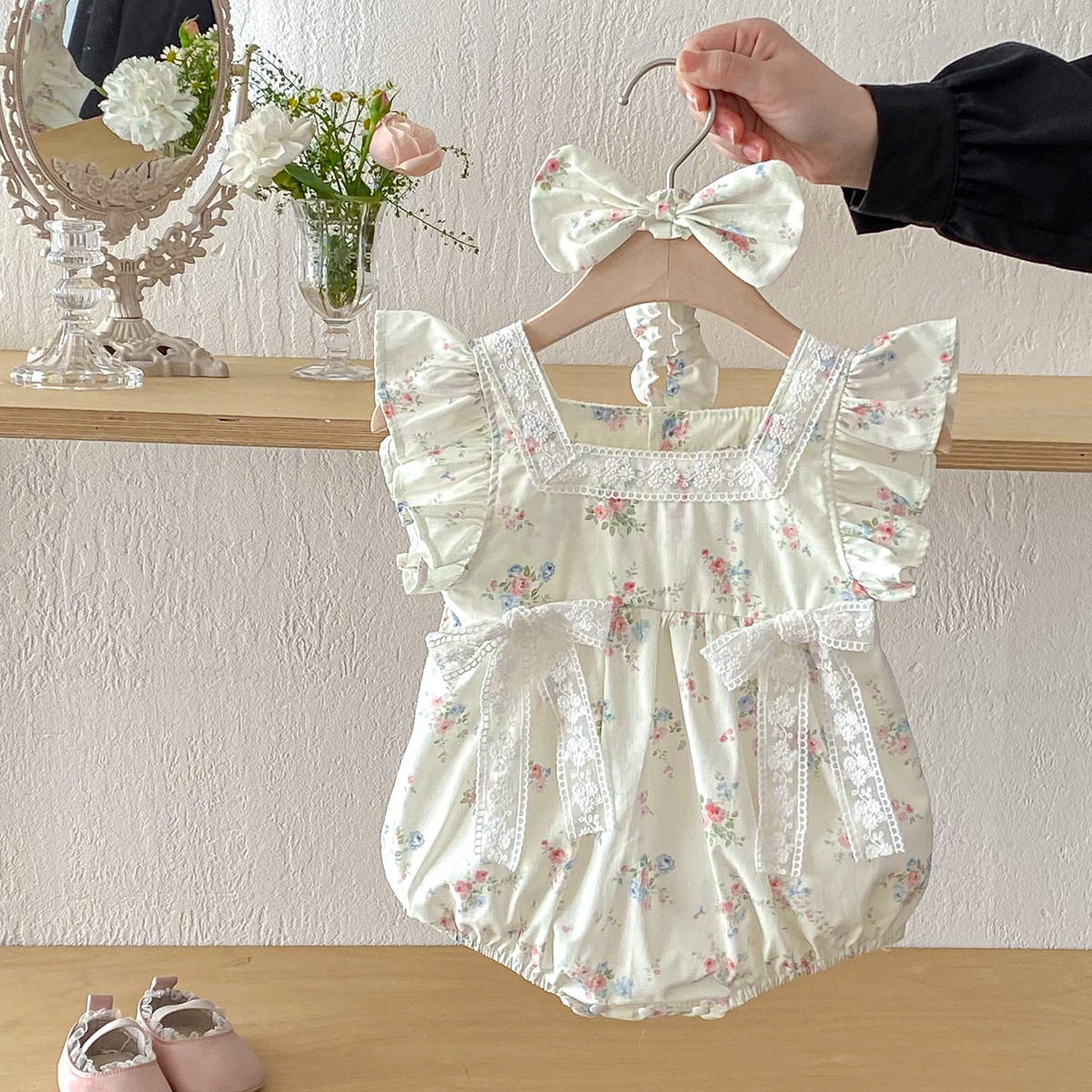 Summer Short-sleeved Sweet Hip-covering Top For Girls photo 4