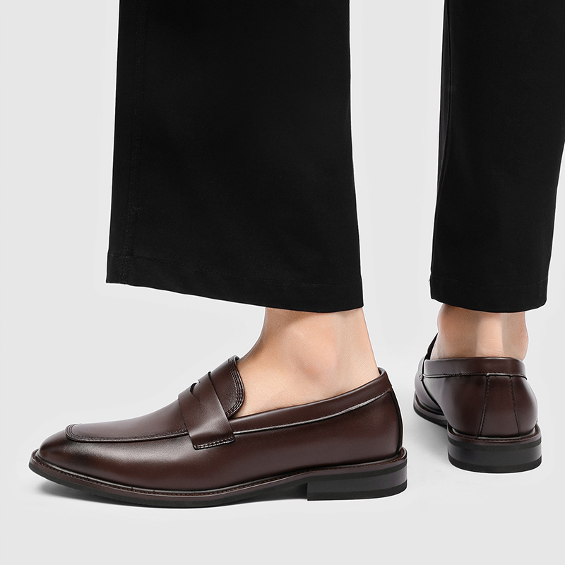 Slip-on Casual Black Loafer Shoes photo 4