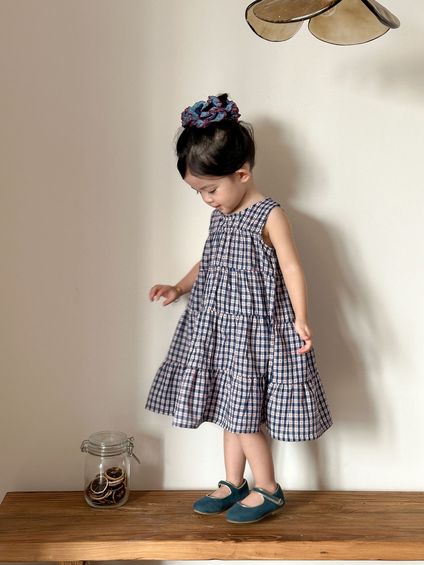 Kids' Shirt And Shorts Set Girls' Dress Sibling Matching Outfits photo 4