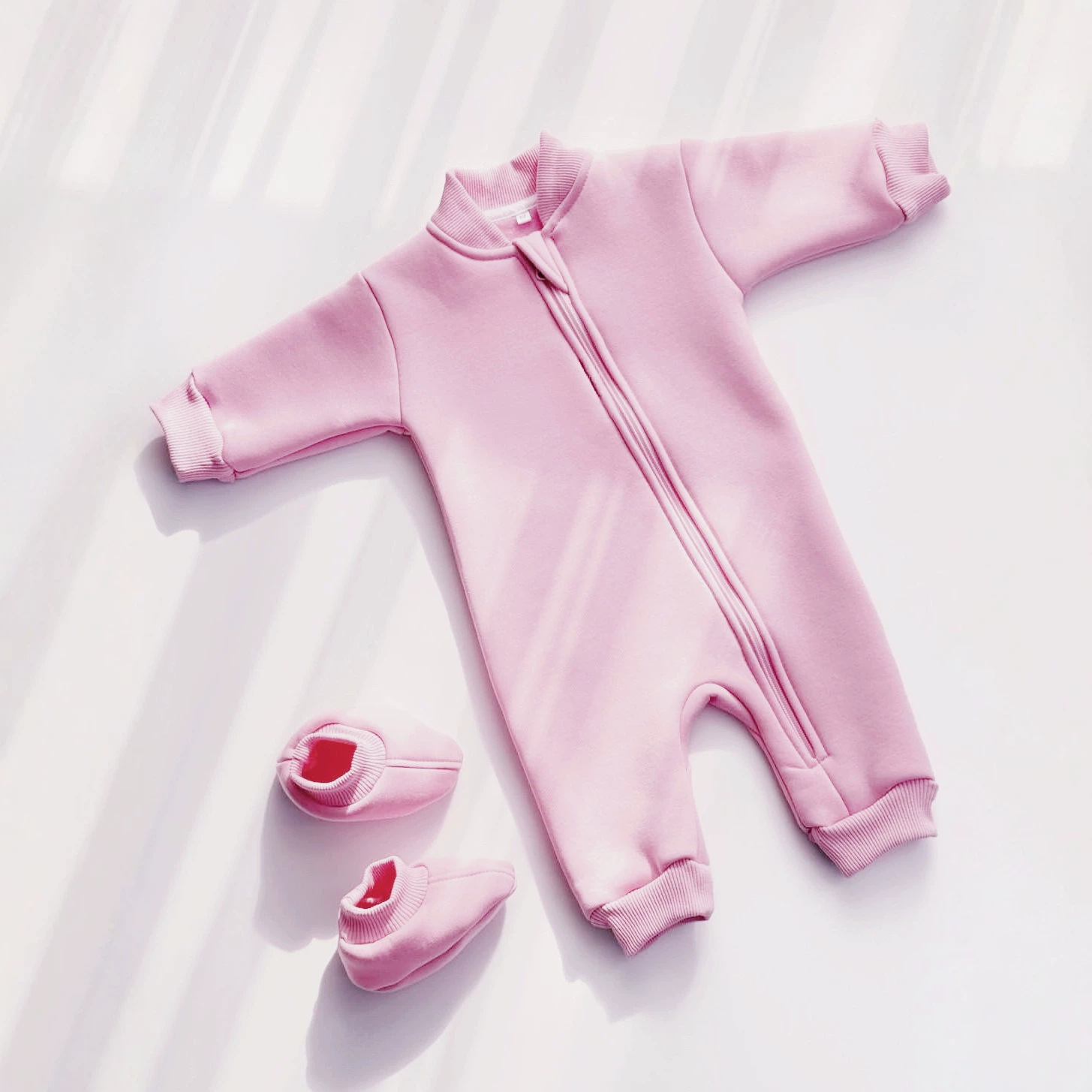 Thickened Cotton Fleece Baby Onesie photo 5