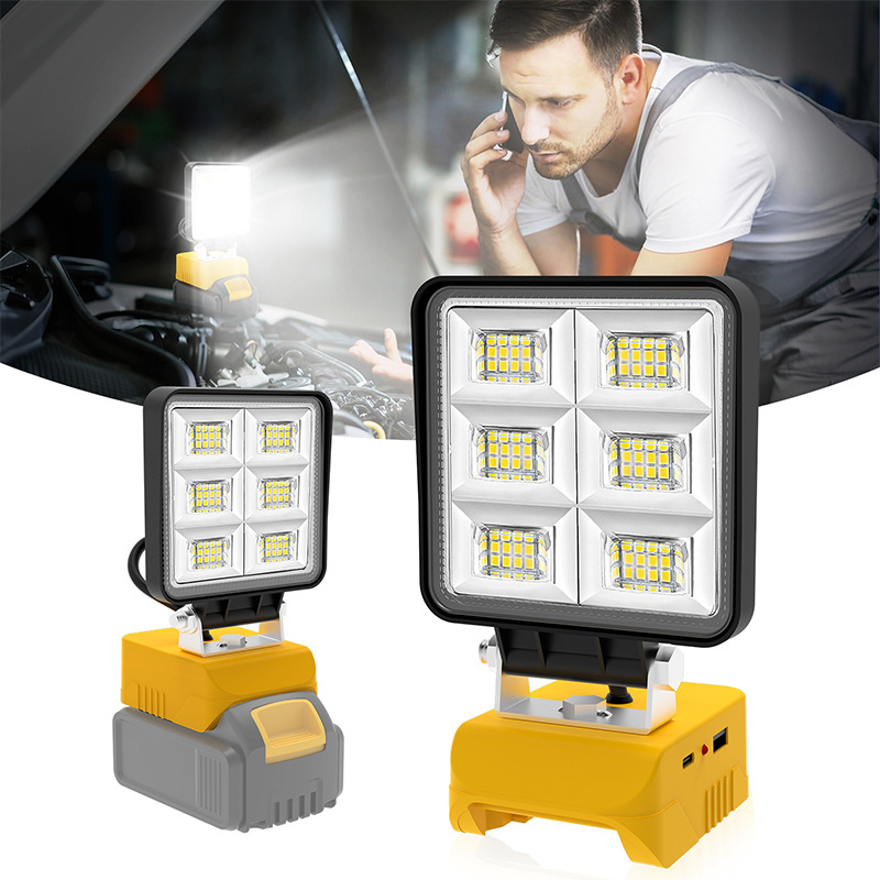 Outdoor Lithium Battery Charging Camping Light A Portable Multi-functional High-brightness Light For Work And Car Repair photo 1