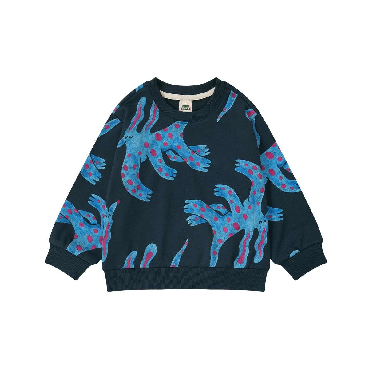 Spring And Autumn Girls Sweatshirt With Ribbed Cuffs photo 3