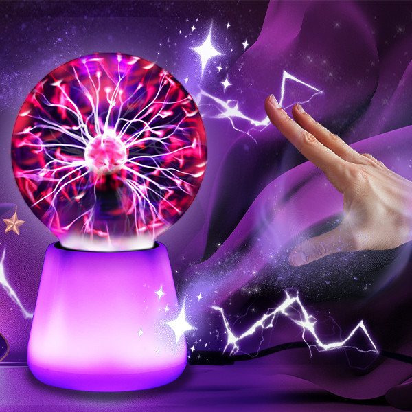 USB Electrostatic Plasma Ball Magic Lightning Ball photo 1