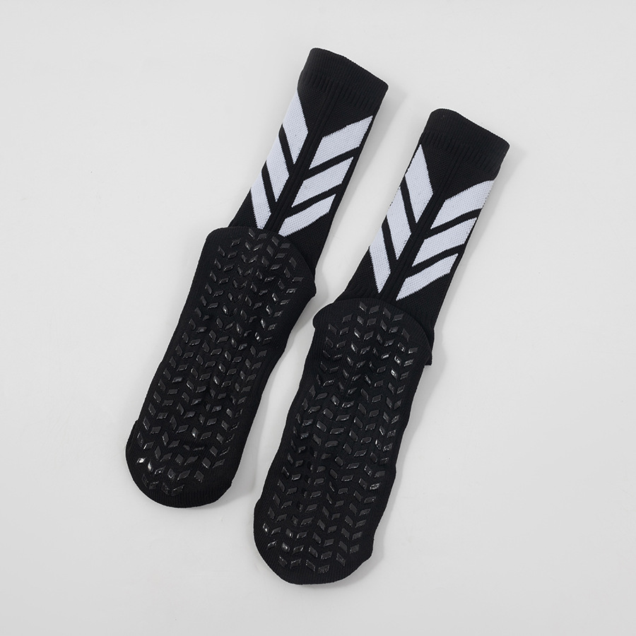 Cross-border Wholesale High-top Dotted-embroidery Football Socks photo 7