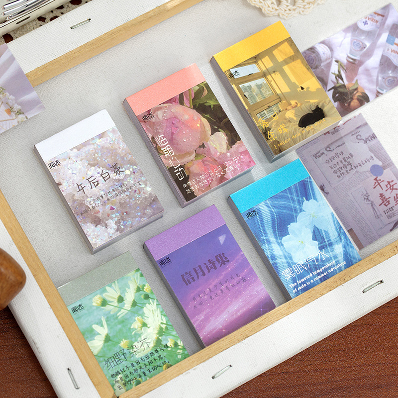 Ins Art Notebook DIY Material Decorative Sticker 50 Pieces photo 1