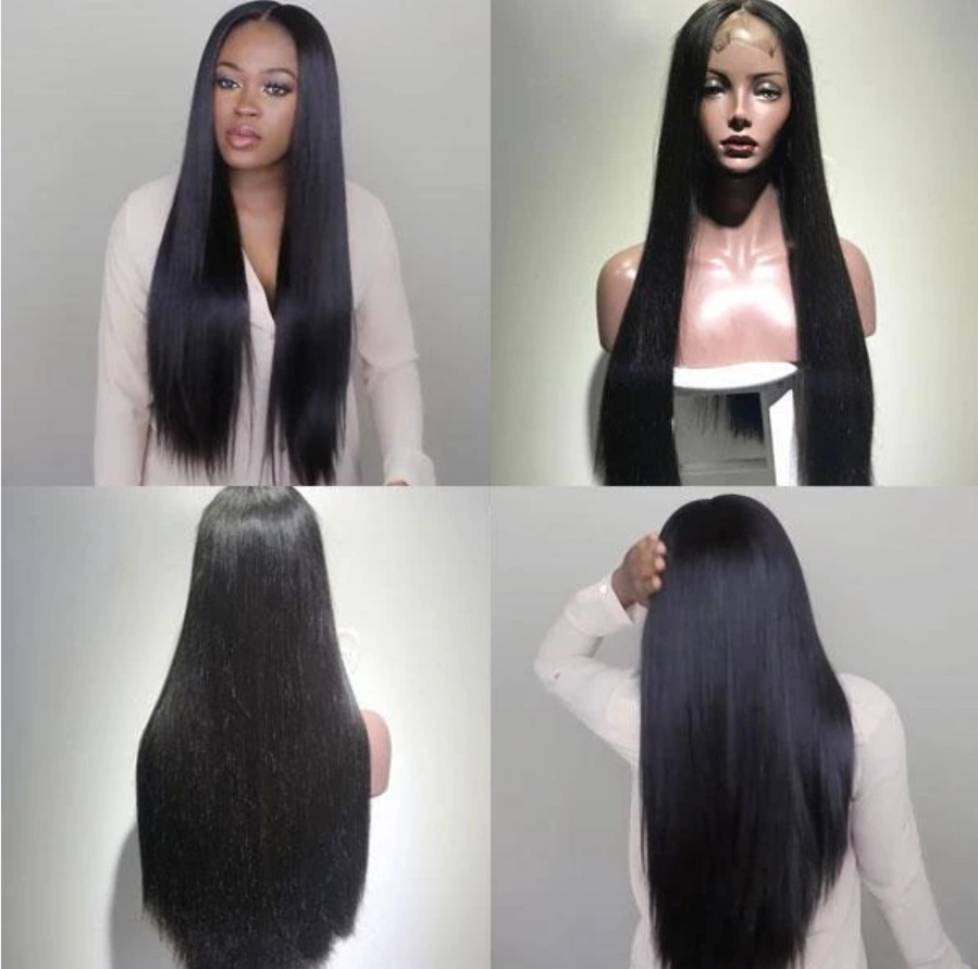 European And American Womens Long Straight Wigs photo 3