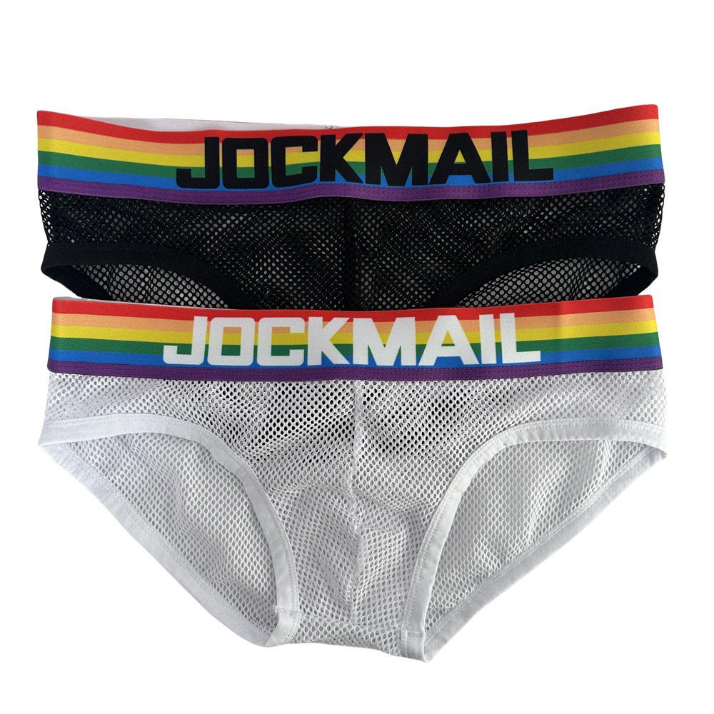 Mens Underwear Rainbow Mesh Breathable photo 6