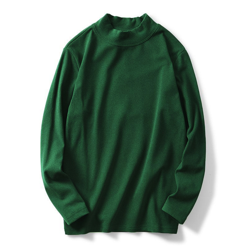 Men's Thickened Derong Half-Neck Base Layer Top photo 5