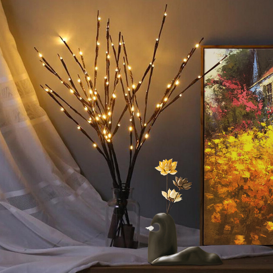 Creative Starry Sky Floral String Lights photo 4