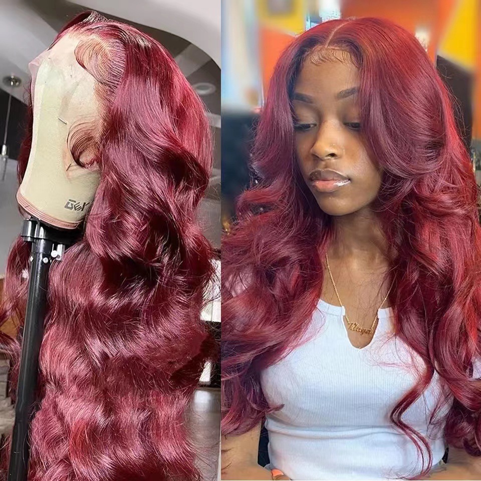 Womens Fluffy Large-wave Lace Front Wig photo 7
