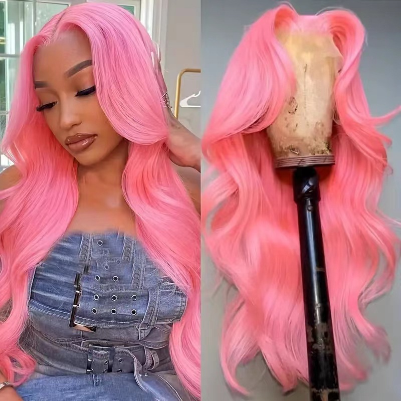 Womens Black Long Curly Wig Full Synthetic Hair With Big Waves photo 5