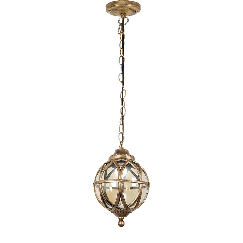 Outdoor Waterproof And Rust-proof Chandelier Courtyard Lighting Small Garden Pendant Light photo 3
